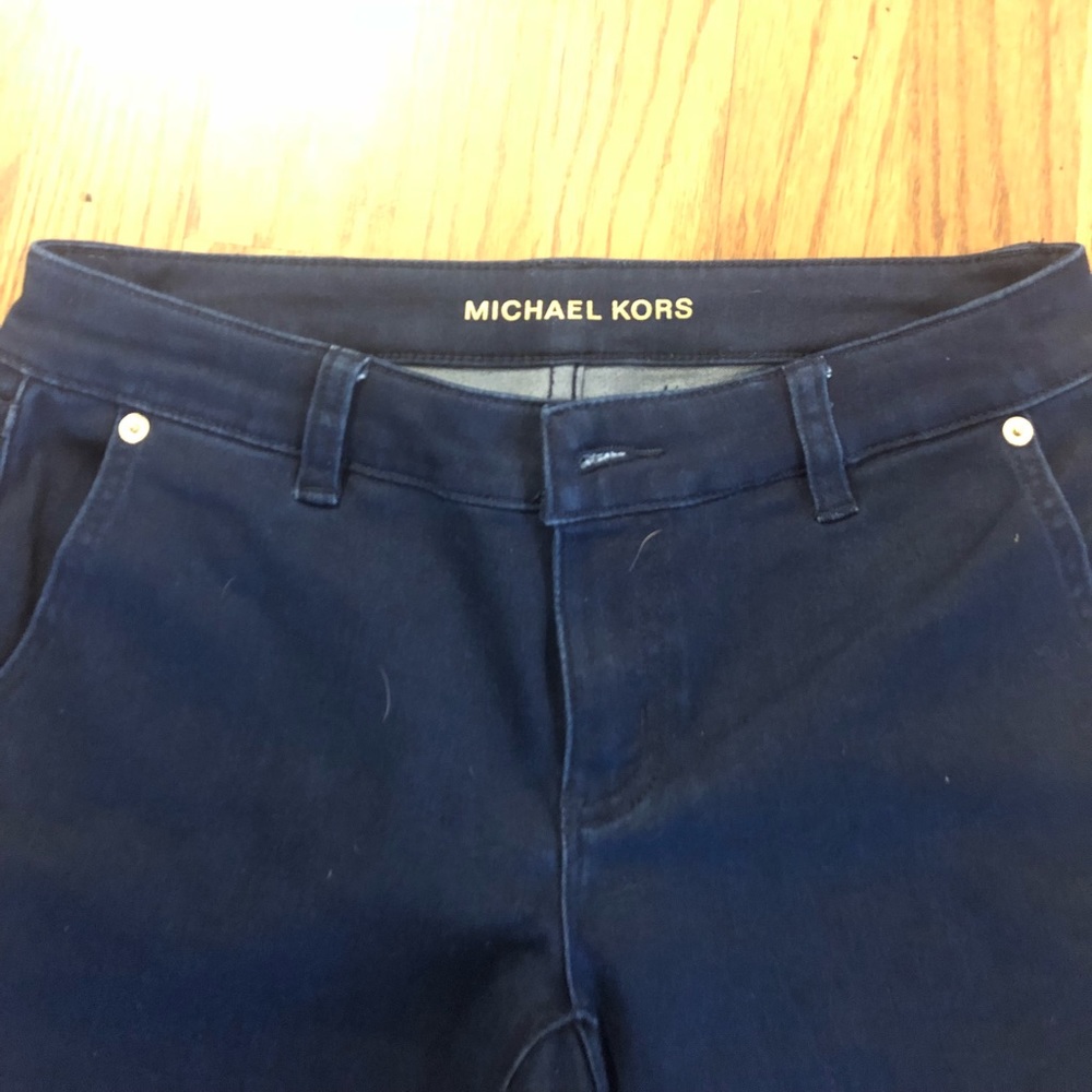 NWT Michael Kors skinny Jeans Size 2 Dark Wash